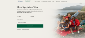 Starbucks Rewards and Delta SkyMiles loyalty partnership